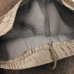 doublet イージーテーパードパンツ ボンディング ウール 厚手 L 茶 ブラウン /AH10 GY35