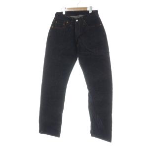 921 赤タブ デニム パンツ ジーンズ ボタンフライ セルビッチ 赤耳 ロゴ 33 紺 ネイビー GY35