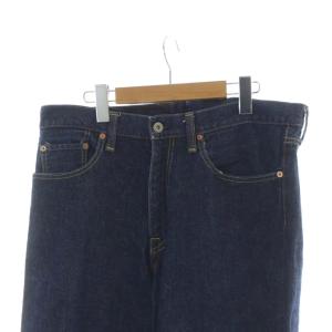 doublet デニムパンツ ジーンズ ジップフライ ロゴ インディゴ L 紺 ネイビー GY35 /MQ