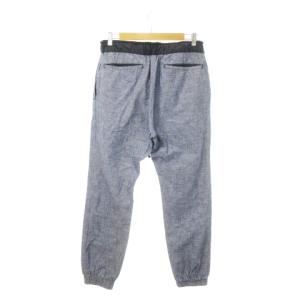 sacai ジョガーパンツ テーパード イージー ドット 総柄 3 L 青 ブルー /AH3 GY35