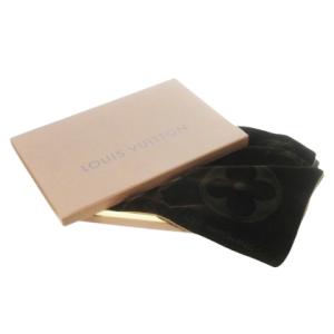 モノグラム エシャルプ ベルベット ストール ベロア オーガンジー ブラウン