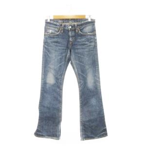 503 デニムパンツ ジーンズ フレア ブーツカット 28×33 青 ブルー /AH8 GY99