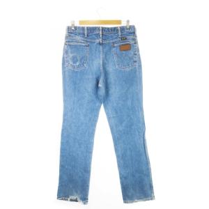 WRANGLER 936DEN デニムパンツ ジーンズ レギュラー ストレート 35 青 ブルー /CK17 GY99
