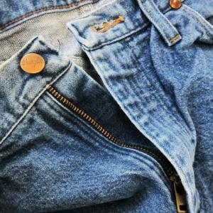 WRANGLER 13MWZ デニムパンツ ジーンズ レギュラー テーパード 32 青 ブルー /CK16 GY99