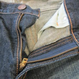EDWIN 503 デニムパンツ ジーンズ ストレート ウォッシュ加工 W30 紺 ネイビー /AO20 GY99