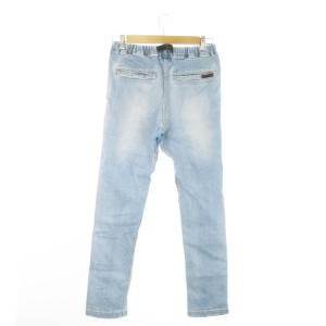 GRAMiCCi ストレッチ デニム ナローパンツ ウォッシュ加工 アウトドア S 青 ブルー GMP-15S011 /AO25