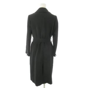 La TOTALITE ソフトトレンチコート ロング ダブル ベルト 36 S 紺 ネイビー 18-020-140-5311-1-0