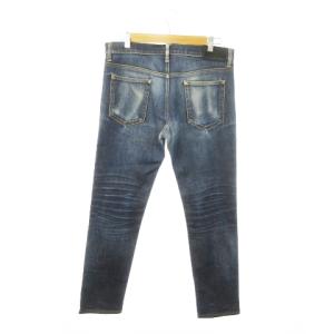 JOHN LAWRENCE SULLIVAN デニムパンツ ジーンズ テーパード ジップフライ ウォッシュ加工 40 L 青 ブルー /MN23 GY99