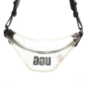 UGG Clear Belt Bag ボディバッグ グラフィックロゴ クリア 1122674 /MN2 GY99