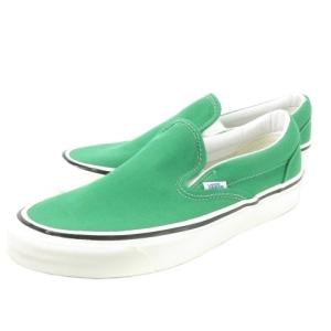 スリッポン スニーカー キャンバス 27.0cm 緑 グリーン /CK6 GY99