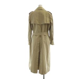 BURBERRY LONDON トレンチコート ロング 長袖 総裏地 ロゴ ダブル ノバチェック 茶 ブラウン /XZ GY17