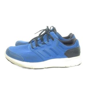 スニーカー 25.5cm 青 ブルー レースアップ パンチング /MN2 GY99