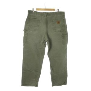 Carhartt ワークパンツ ペインター 40×32 緑 グリーン カーキ ジップフライ /AO1 GY99