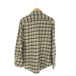 PS Paul Smith 長袖シャツ チェックシャツ XL 緑 グリーン ワンポイント チェック柄 /CK35 GY99
