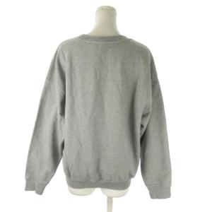 SEE BY CHLOE スウェット プルオーバー 長袖 小さいサイズ XS グレー 太陽 月 カード柄 プリント 裏毛 /AO23