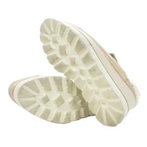 DAISY LIN 厚底シューズ プラットフォームシューズ レザー 35.5 ピンク ピンクベージュ ブローグ /MN7 GY99