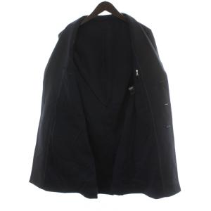 Neil Barrett SLIM FIT チェスターコート ロング 44 ネイビー 紺色 PBCA163B012 /PP GY01