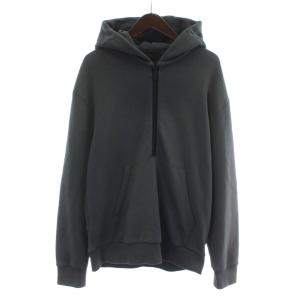 22SS Half Zip Hoodie L グレー