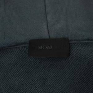MONCLER 22SS Half Zip Hoodie L グレー