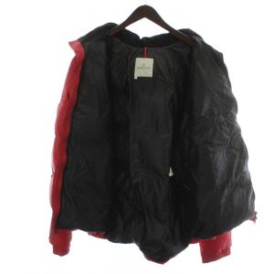 MONCLER BAZILLE ダウンジャケット L レッド Z4H002