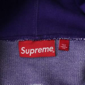 Supreme 23AW BIG LOGO JACQUARD HOODED SWEATSHIRT