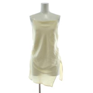 25SS ドレープサテンキャミソールトップス DRAPE SATIN CAMISOLE TOPS 2 ベージュ