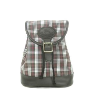 ミニリュックサック ノバチェック グレー