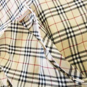 BURBERRY BLUE LABEL スカート 台形 ミニ ノバチェック コットン 38 M ベージュ /CK21 GY22