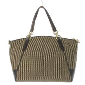 COACH エクスプローテッド ハンドバッグ ダークブラウン F57244 /CK28 GY64
