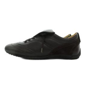 TORINO レザースニーカー ドライビングシューズ スエード切替 7 ダークブラウン /UO GY64