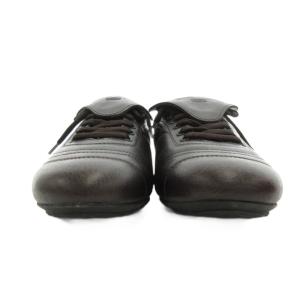 Salvatore Ferragamo TORINO レザースニーカー ドライビングシューズ スエード切替 7 ダークブラウン /UO GY64
