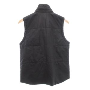 BURBERRY BLACK LABEL 中綿ベスト M 黒 ブラック リバーシブル BMP12-700-09 /AE GY50