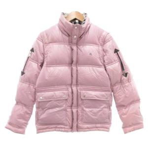 ダウンジャケット M ピンク ジップアップ BMP75-127-32