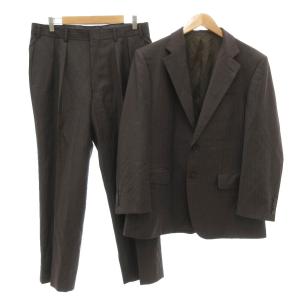 スーツ セットアップ テーラードジャケット パンツ シングル AB5 ストライプ 2B 総裏地 サイドベンツ