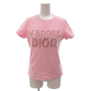 Tシャツ カットソー 42 ピンク 半袖 ロゴ /FF GY50