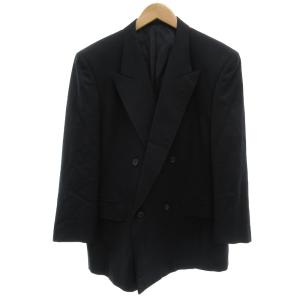 ヴィンテージ テーラードジャケット ダブルブレスト AB5 ピークドラペル 4B 総裏地 サイドベンツ