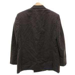 Christian Dior MONSIEUR テーラードジャケット パンツ スラックス ストライプ ウール 52 黒 ブラック /JS