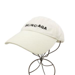 ベースボールキャップ 帽子 ロゴ刺繍 ツイル L 58cm 白 ホワイト 529192 310B2 /JS