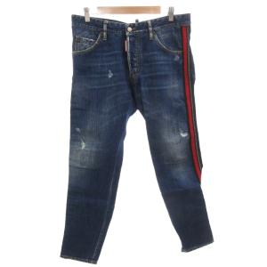 Classic Kenny Jean デニムパンツ ジーンズ 48 インディゴ ダメージ加工 ボタンフライ