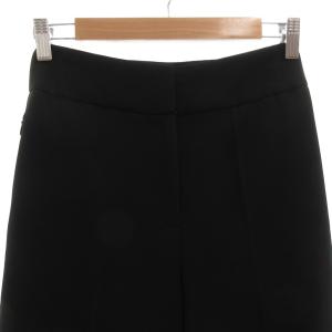 FOXEY フレアパンツ 38 ブラック