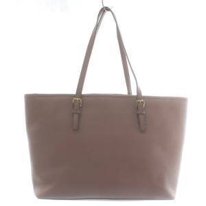 MICHAEL KORS トートバッグ ワンショルダー レザー ロゴ ゴールド金具 ピンク /XZ GY14