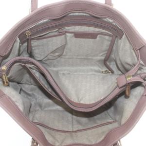 MICHAEL KORS トートバッグ ワンショルダー レザー ロゴ ゴールド金具 ピンク /XZ GY14