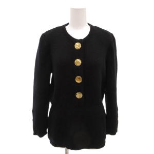 GIVENCHY BOUTIQUE 美品 ヴィンテージ セットアップ ニット ジャケット スカート ウール メタルボタン