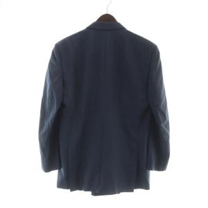 YVES SAINT LAURENT diffusion femme ヴィンテージ テーラードジャケット 背抜き ダブル 紺 ネイビー GY14