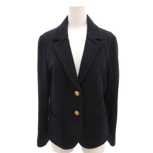 美品 ブレザー コンブレ 紺ブレ ロゴ金ボタン 2B シングル M 紺 ネイビー /YJ GY14