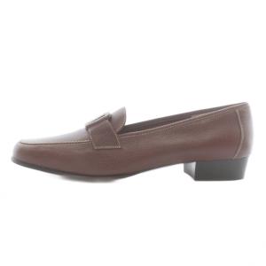 Salvatore Ferragamo ローファー ガンチーニ 7.5 ブラウン