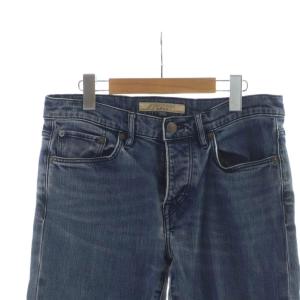 BURBERRY BRIT STRAIGHT デニムパンツ ジーンズ ボタンフライ インディゴ W30 青 ブルー GY14 /MQ