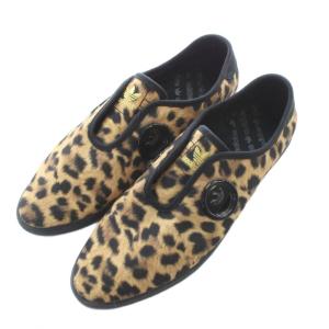 テコンドー メイ Taekwondo Mei スニーカー シューズ スリッポン ヒョウ柄 総柄 24cm