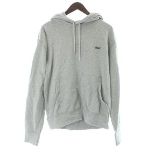 パーカー プルオーバー M グレー 長袖 フード付き ロゴ刺繍 /KW GY99