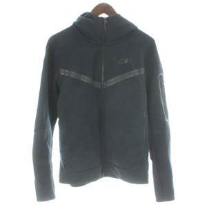 パーカー M ブラック ジップアップ